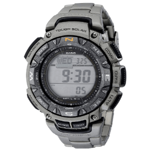 Casio Men's PAG240T Pathfinder Triple-Sensor watch for outdoor under 200$