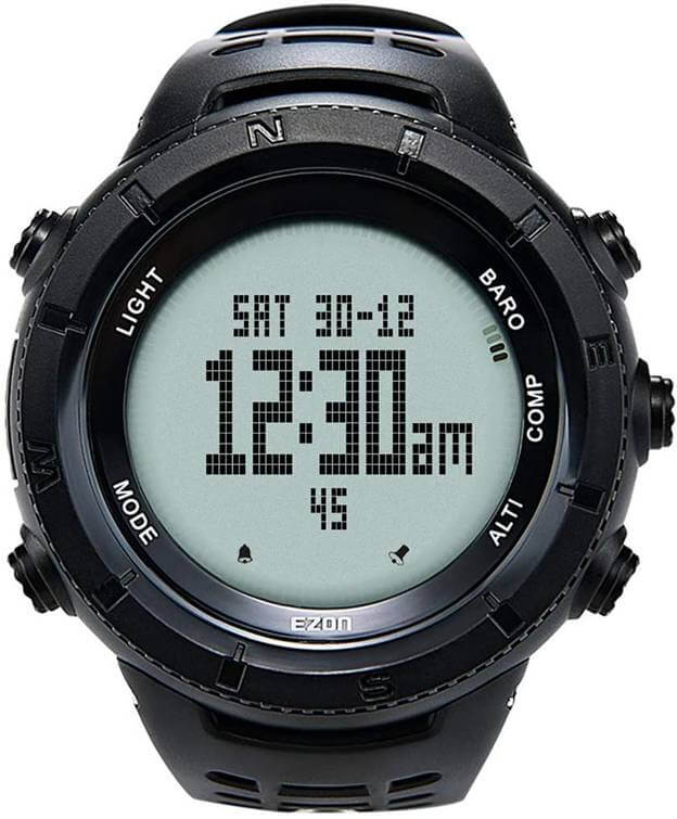 Ezon Best hiking watch to buy under $100